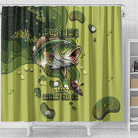 Fishing Shower Curtain Reely Lures Me In - Wonder Print Shop