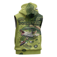 Personalized Fishing Sleeveless Zip Hoodie Reely Lures Me In - Wonder Print Shop