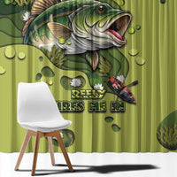 Fishing Window Curtain Reely Lures Me In - Wonder Print Shop