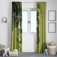 Fishing Window Curtain Reely Lures Me In - Wonder Print Shop