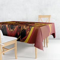 Spain Football Tablecloth Raging Bull Golden Trophy Fans Banner