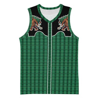 Western Yoke Basketball Jersey Bigfoot Xmas Cowboy Style - Wonder Print Shop