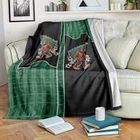 Western Yoke Blanket Bigfoot Xmas Cowboy Style - Wonder Print Shop