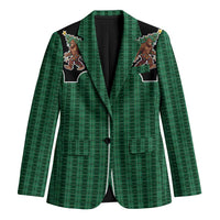 Western Yoke Blazer Bigfoot Xmas Cowboy Style - Wonder Print Shop