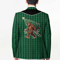 Western Yoke Blazer Bigfoot Xmas Cowboy Style - Wonder Print Shop