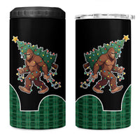 Western Yoke 4 in 1 Can Cooler Tumbler Bigfoot Xmas Cowboy Style - Wonder Print Shop