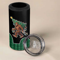 Western Yoke 4 in 1 Can Cooler Tumbler Bigfoot Xmas Cowboy Style - Wonder Print Shop
