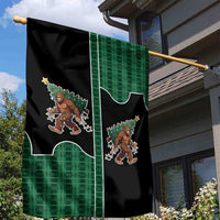 Western Yoke Garden Flag Bigfoot Xmas Cowboy Style - Wonder Print Shop