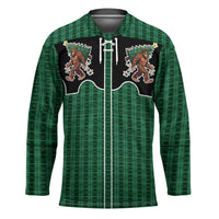 Western Yoke Hockey Jersey Bigfoot Xmas Cowboy Style - Wonder Print Shop