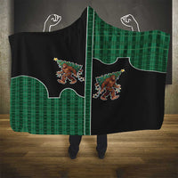 Western Yoke Hooded Blanket Bigfoot Xmas Cowboy Style - Wonder Print Shop