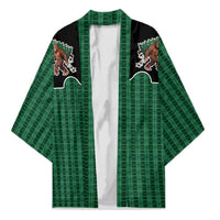 Western Yoke Kimono Bigfoot Xmas Cowboy Style - Wonder Print Shop