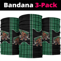 Western Yoke Neck Gaiter Bigfoot Xmas Cowboy Style - Wonder Print Shop