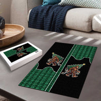 Western Yoke Puzzle Bigfoot Xmas Cowboy Style - Wonder Print Shop