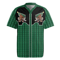 Western Yoke Rugby Jersey Bigfoot Xmas Cowboy Style - Wonder Print Shop