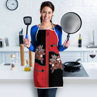 Western Yoke Apron Santa Cowboy Style - Wonder Print Shop