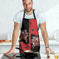 Western Yoke Apron Santa Cowboy Style - Wonder Print Shop