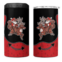 Western Yoke 4 in 1 Can Cooler Tumbler Santa Cowboy Style - Wonder Print Shop
