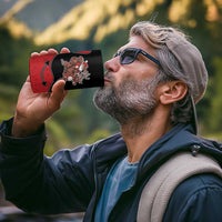 Western Yoke 4 in 1 Can Cooler Tumbler Santa Cowboy Style - Wonder Print Shop