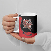 Western Yoke Ceramic Mug Santa Cowboy Style - Wonder Print Shop