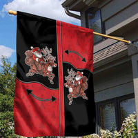 Western Yoke Garden Flag Santa Cowboy Style - Wonder Print Shop