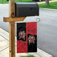 Western Yoke Garden Flag Santa Cowboy Style - Wonder Print Shop