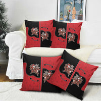 Western Yoke Pillow Cover Santa Cowboy Style - Wonder Print Shop