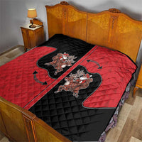Western Yoke Quilt Santa Cowboy Style - Wonder Print Shop