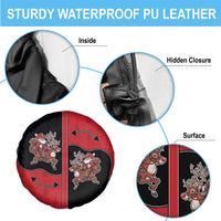 Western Yoke Spare Tire Cover Santa Cowboy Style - Wonder Print Shop