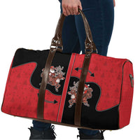 Western Yoke Travel Bag Santa Cowboy Style - Wonder Print Shop