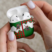 Western Yoke AirPods Case Mrs Claus Cowgirl Style - Wonder Print Shop