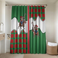 Western Yoke Bathroom Set Mrs Claus Cowgirl Style - Wonder Print Shop