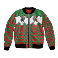 Western Yoke Bomber Jacket Mrs Claus Cowgirl Style - Wonder Print Shop
