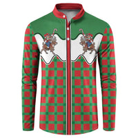 Western Yoke Button Sweatshirt Mrs Claus Cowgirl Style - Wonder Print Shop