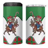 Western Yoke 4 in 1 Can Cooler Tumbler Mrs Claus Cowgirl Style - Wonder Print Shop