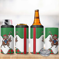 Western Yoke 4 in 1 Can Cooler Tumbler Mrs Claus Cowgirl Style - Wonder Print Shop