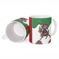 Western Yoke Ceramic Mug Mrs Claus Cowgirl Style - Wonder Print Shop