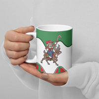 Western Yoke Ceramic Mug Mrs Claus Cowgirl Style - Wonder Print Shop