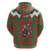 Western Yoke Hoodie Mrs Claus Cowgirl Style - Wonder Print Shop