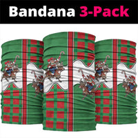 Western Yoke Neck Gaiter Mrs Claus Cowgirl Style - Wonder Print Shop