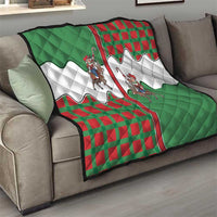 Western Yoke Quilt Mrs Claus Cowgirl Style - Wonder Print Shop