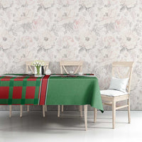 Western Yoke Tablecloth Mrs Claus Cowgirl Style - Wonder Print Shop