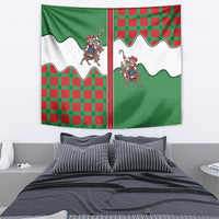 Western Yoke Tapestry Mrs Claus Cowgirl Style - Wonder Print Shop