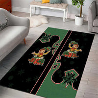 Western Yoke Area Rug Elves Cowboy Style - Wonder Print Shop