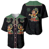 Western Yoke Baseball Jersey Elves Cowboy Style - Wonder Print Shop