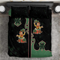 Western Yoke Bedding Set Elves Cowboy Style - Wonder Print Shop