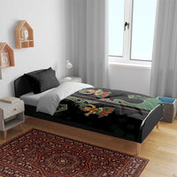 Western Yoke Bedding Set Elves Cowboy Style - Wonder Print Shop