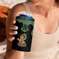 Western Yoke 4 in 1 Can Cooler Tumbler Elves Cowboy Style - Wonder Print Shop