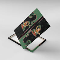 Western Yoke Canvas Wall Art Elves Cowboy Style - Wonder Print Shop