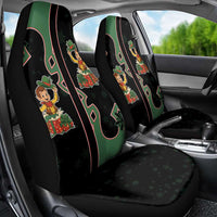 Western Yoke Car Seat Cover Elves Cowboy Style - Wonder Print Shop
