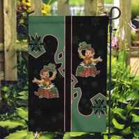 Western Yoke Garden Flag Elves Cowboy Style - Wonder Print Shop